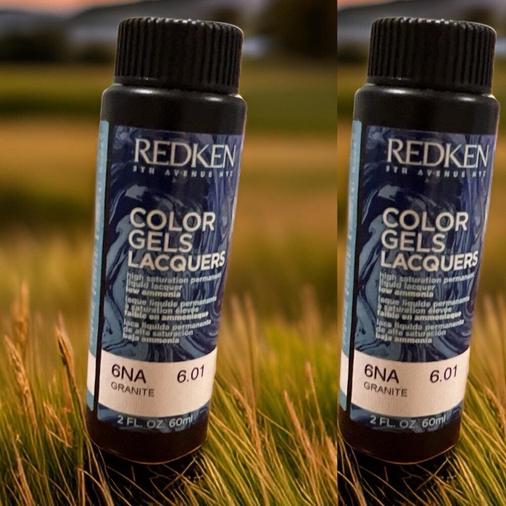 Redken Color Gel Lacquers 6NA Granite 2 oz _ 2 units